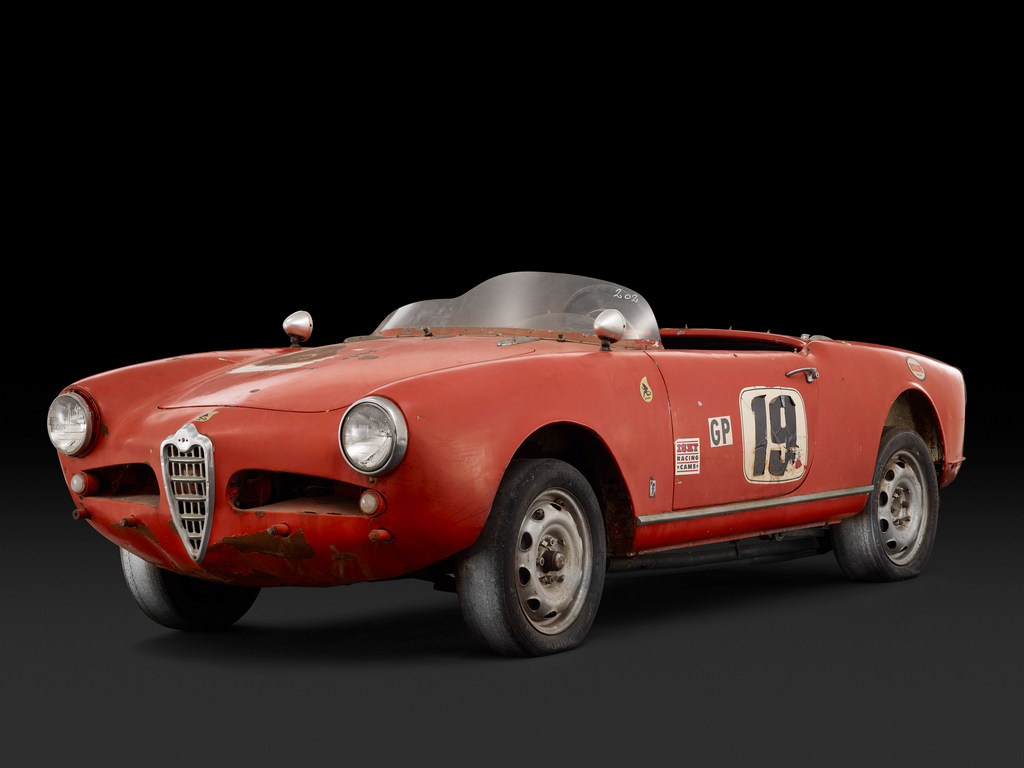 1956 Alfa Romeo Giulietta Spider Preserie